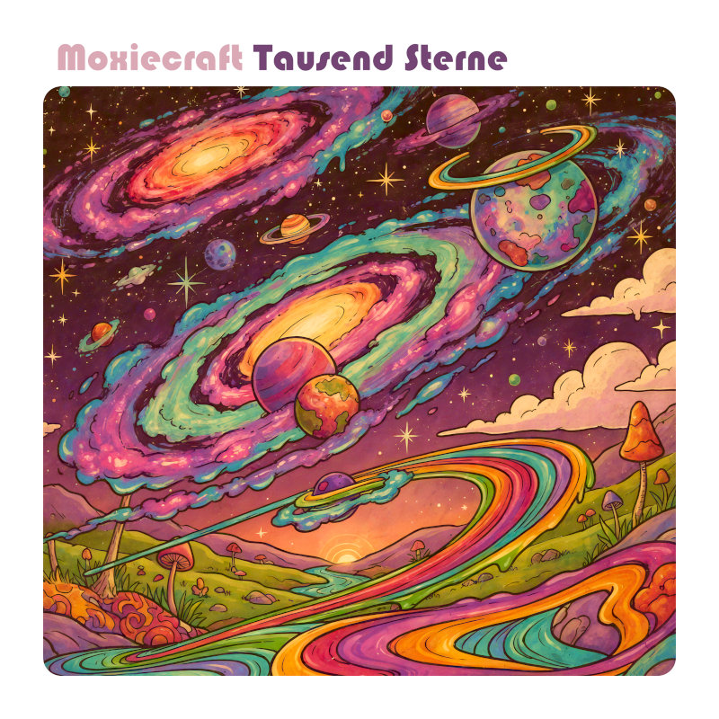Cover zum Song „Tausend Sterne“ von Moxiecraft
